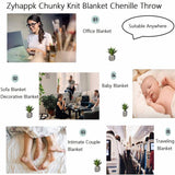 Load image into Gallery viewer, Lofaris Pink Handmade Super Warm And Soft Chunky Knit Blanket