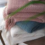 Load image into Gallery viewer, Lofaris Thicken Solid Color Knitted Blanket Leisure Sofa Woolen