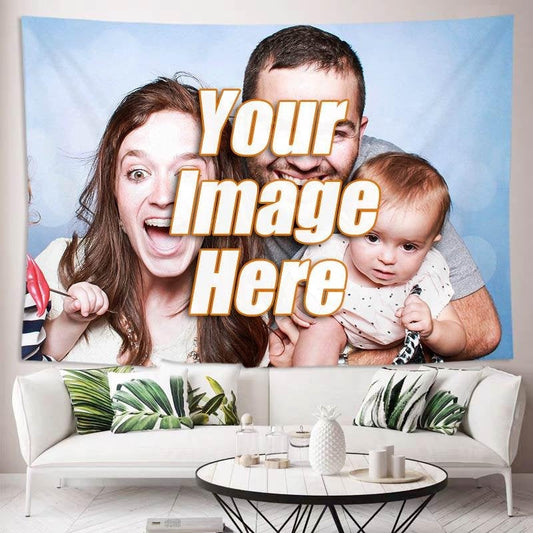 Lofaris Unique Gift for You Custom Tapestry From Photo