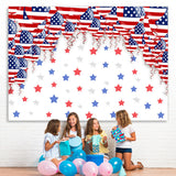 Load image into Gallery viewer, Lofaris United States Flag Ballon Birthday Backdrop Decoration