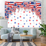Load image into Gallery viewer, Lofaris United States Flag Ballon Birthday Backdrop Decoration