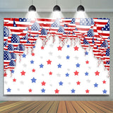 Load image into Gallery viewer, Lofaris United States Flag Ballon Birthday Backdrop Decoration