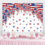 Load image into Gallery viewer, Lofaris United States Flag Ballon Birthday Backdrop Decoration