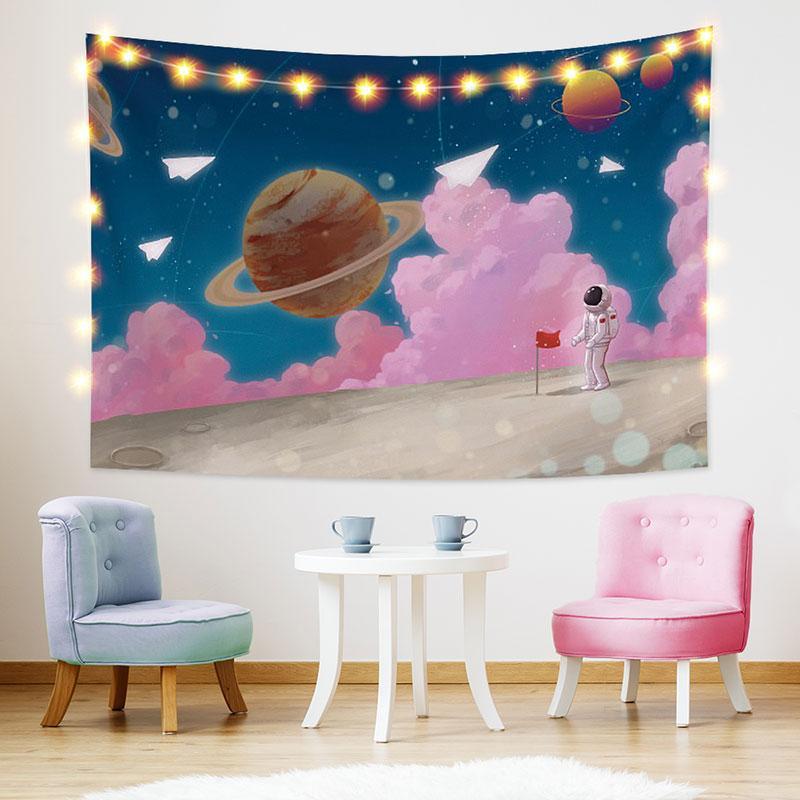 Lofaris Universe And Sky Galaxy Funny Novelty Custom Tapestry