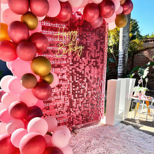 Lofaris Use Shimmer Panels Wall Backdrop For Party Decor House Event