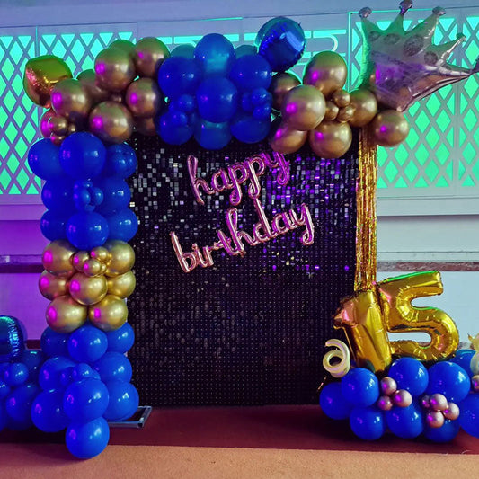 Lofaris Shimmer Sequin Wall Panels Decoration For Events House Party