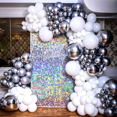 Lofaris Shimmer Sequin Wall Panels Decoration For Events House Party
