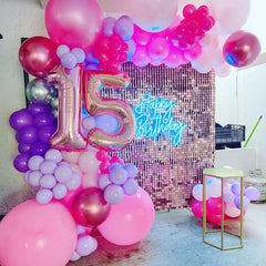 Lofaris Use Shimmer Panels Wall Backdrop To Decorate House Party Wedding Birthday