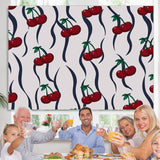 Load image into Gallery viewer, Lofaris Vintage Tile Pattern Cherry Backdrop For Birthday Party