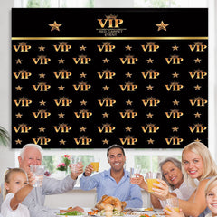 Lofaris VIP Hollywood Movie Event Party Decro Banner Backdrop