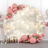 Load image into Gallery viewer, Lofaris Warm Aperture Theme Happy Birthday Circle Backdrop