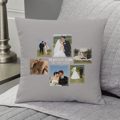 Lofaris Wedding Pictures Custom Collage Pillow For Love