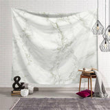 Load image into Gallery viewer, Lofaris White And Grey Simple Family Abstract Wall Tapestry