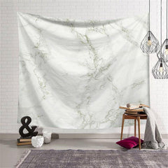 Lofaris White And Grey Simple Family Abstract Wall Tapestry