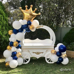 Lofaris White DIY 100 Pack Balloon Arch Kit | Party Decorations - Blue
