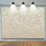 Load image into Gallery viewer, Lofaris White Gold Abstract Bokeh Backdrop Party Decorations