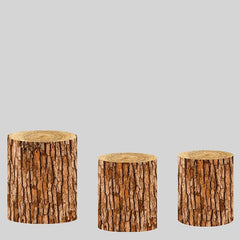 Lofaris Wooden Simple Adult Backdrop Plinth Cylinder Cover Kit