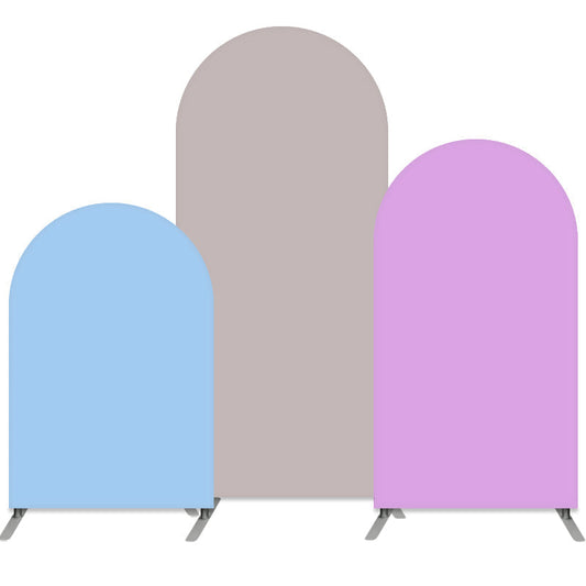 Lofaris Yellow Party Decor Double Sided Arch Backdrop Kit